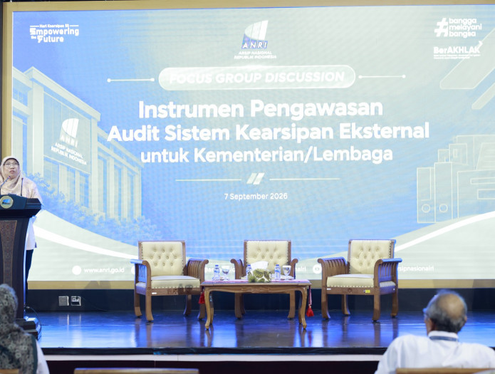 Tingkatkan Kualitas Penyelenggaraan Kearsipan, ANRI Gelar FGD Instrumen Pengawasan Kearsipan