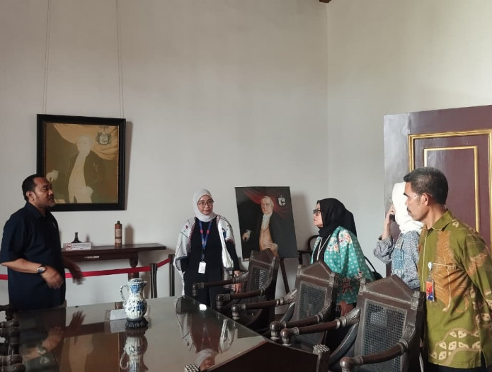 Pelajari Strategi Diseminasi Arsip Statis, Sudin Pusip Jakarta Barat Kunjungi Pusat Studi Arsip Statis Kepresidenan