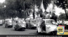 Arsip Foto Aksi Demonstrasi Mahasiswa Indonesia dan Karyawan di sekitar Jl. Merdeka Barat yang menuntut TRITURA (Tri Tuntutan Rakyat). 15 Januari 1966.  Sumber ANRI. Deppen tahun 1966-1967 No. 159