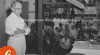 Foto dr. R. Kodiyat Ahli Penyakit Patek  Menyampaikan Ceramah tentang Bahaya Penyakit Patek pada warga Ciputat di sebuah klinik di daerah Ciputat, 6 Juni 1950